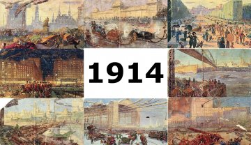 Как в 1914 году представляли себе Москву через 300 лет?
